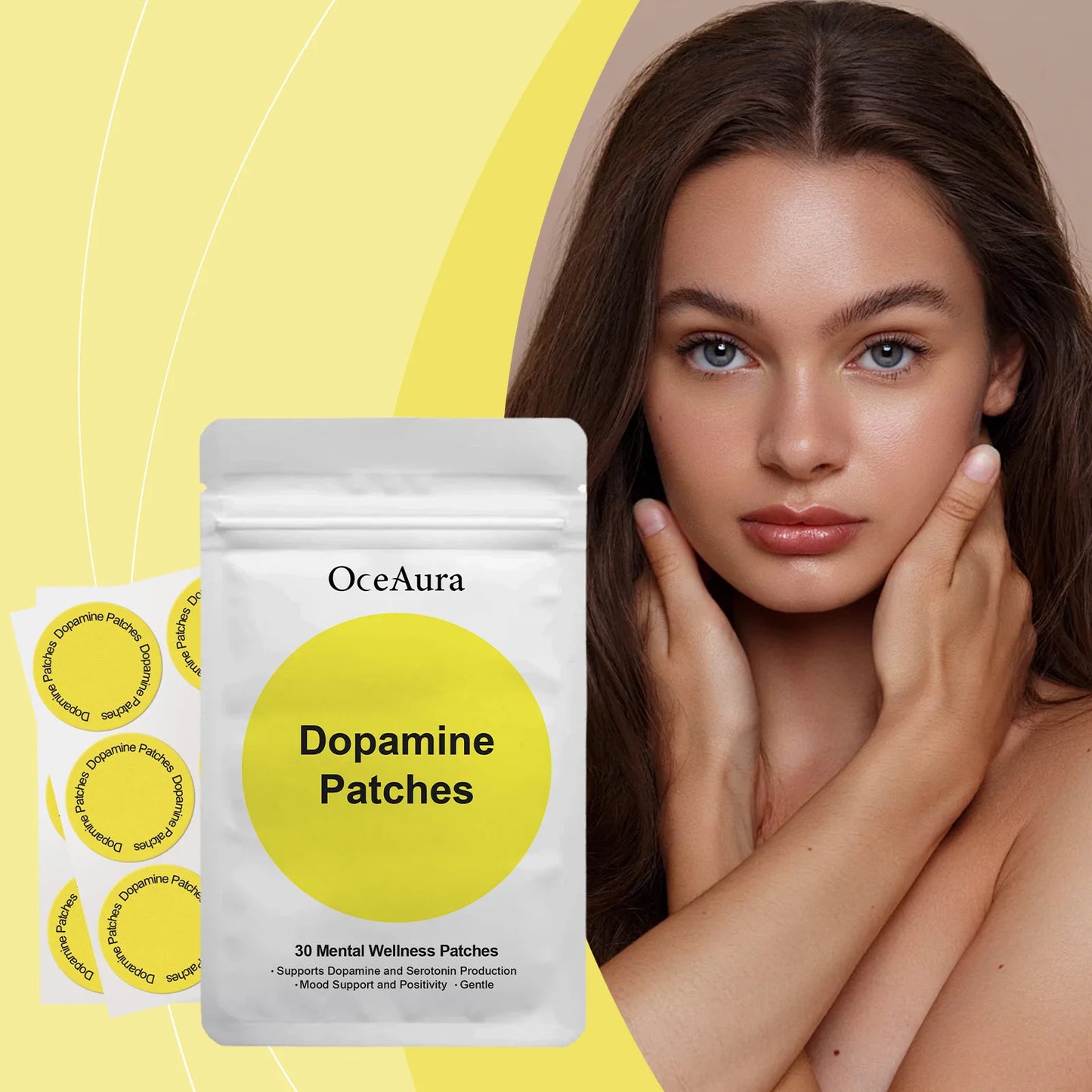 Energy Patches Strengthen Immune System Energy Boost Increase Alertness Motivation Fatigue Relieve Dopamine Patches Supplement